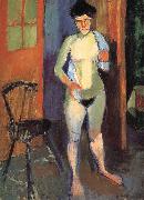 Henri Matisse White towel nude oil painting reproduction